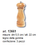 macina pepe in legno