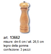 macina pepe in legno 