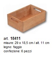 cassa in faggio