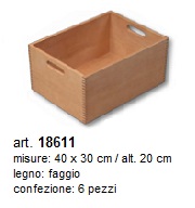 cassa in faggio