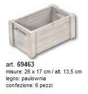 cassa in legno di Paulownia