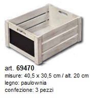 cassa Storage con lavagna