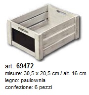 cassa Storage con lavagna