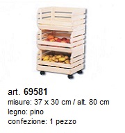scaffale frutta e verdura