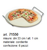 pietra pizza in cordierite