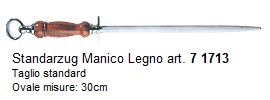 acciaino dick taglio standard