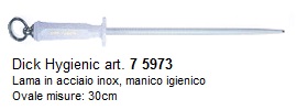 acciaino dick manico igienico