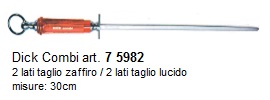 acciaino dick 2 lati taglio zaffiro/2 lati taglio lucido
