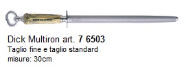acciaino dick taglio fine e taglio standard