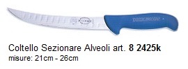 coltello dick sezionare con alveoli