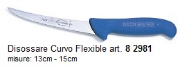 coltello dick disossare curvo flessibile