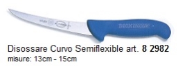 coltello dick disossare curvo semiflessibile