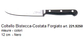 coltello da bistecca forgiato