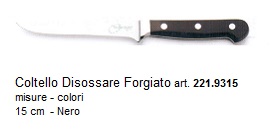 coltello disossare forgiato