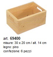 cassetta in legno