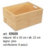 cassette in legno su misura